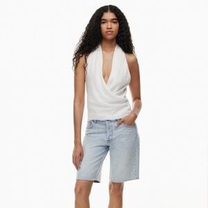 Wilfred Martini Linen Top